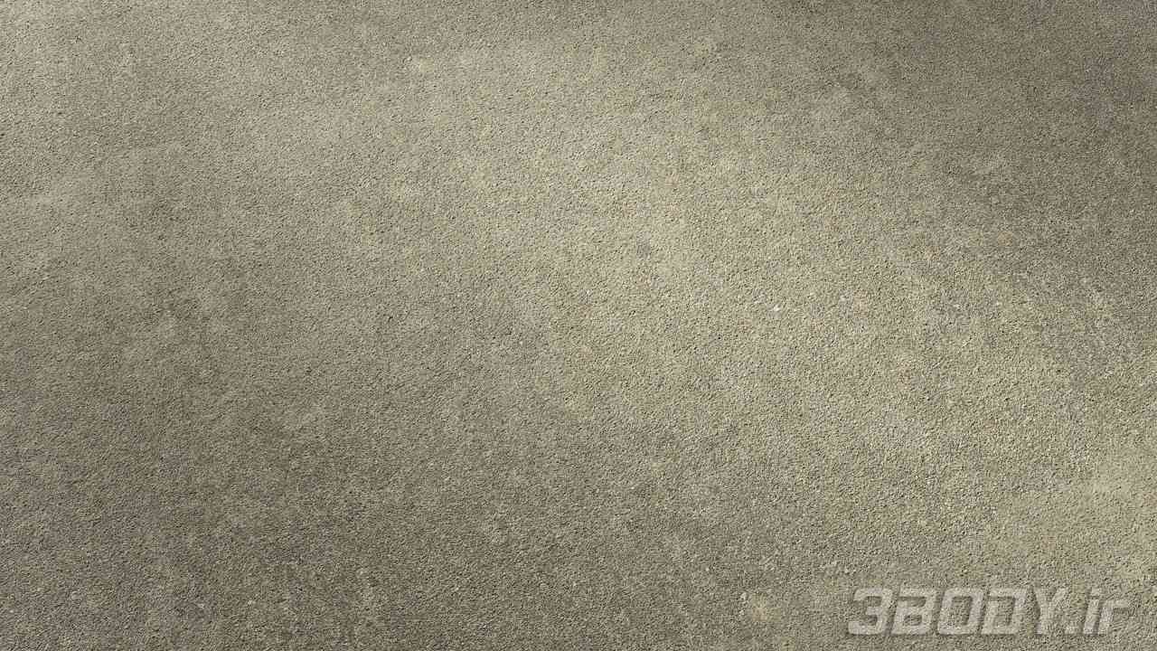 متریال بتن صاف smooth concrete عکس 1